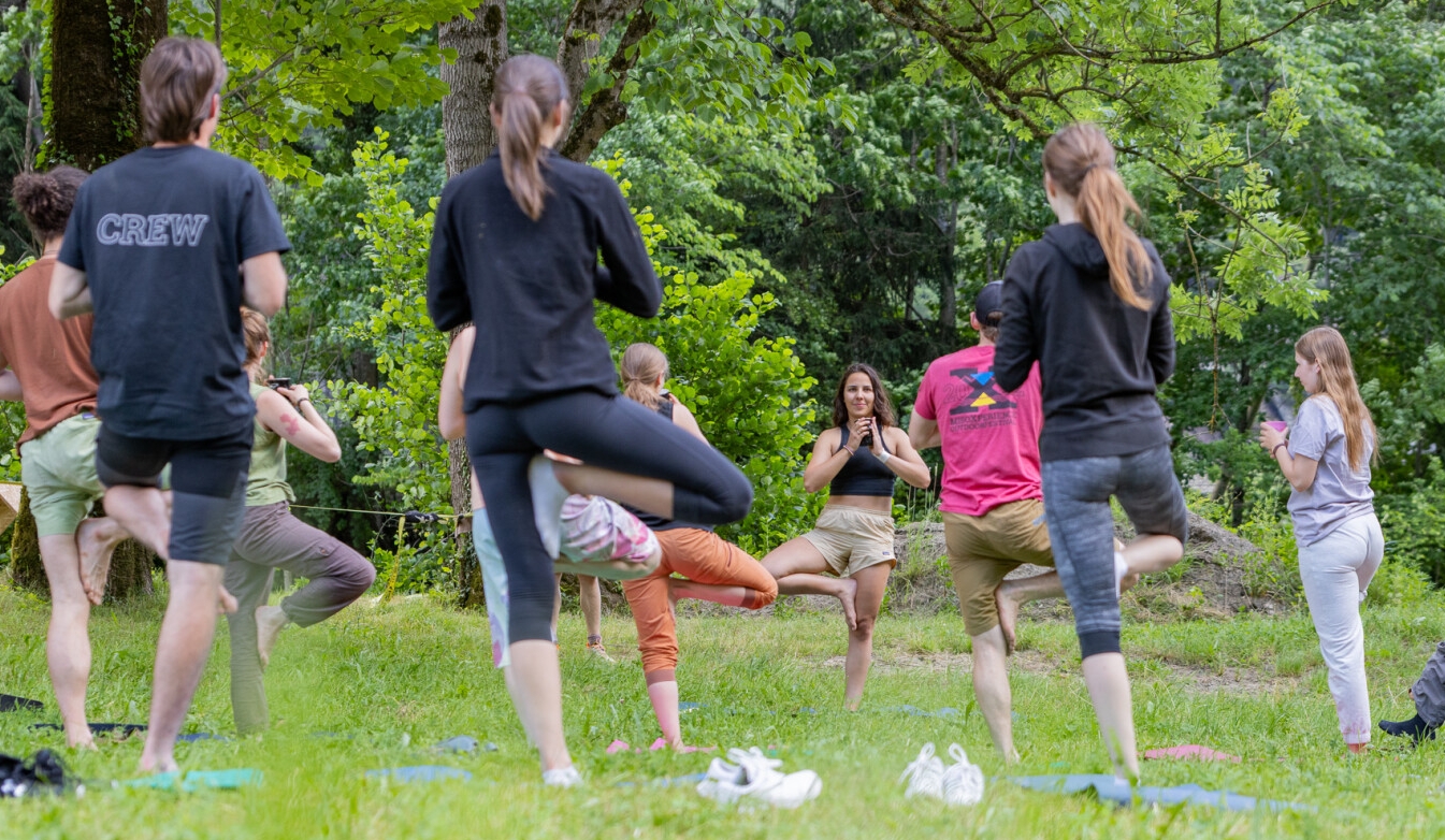 Aktivitäten am Festival